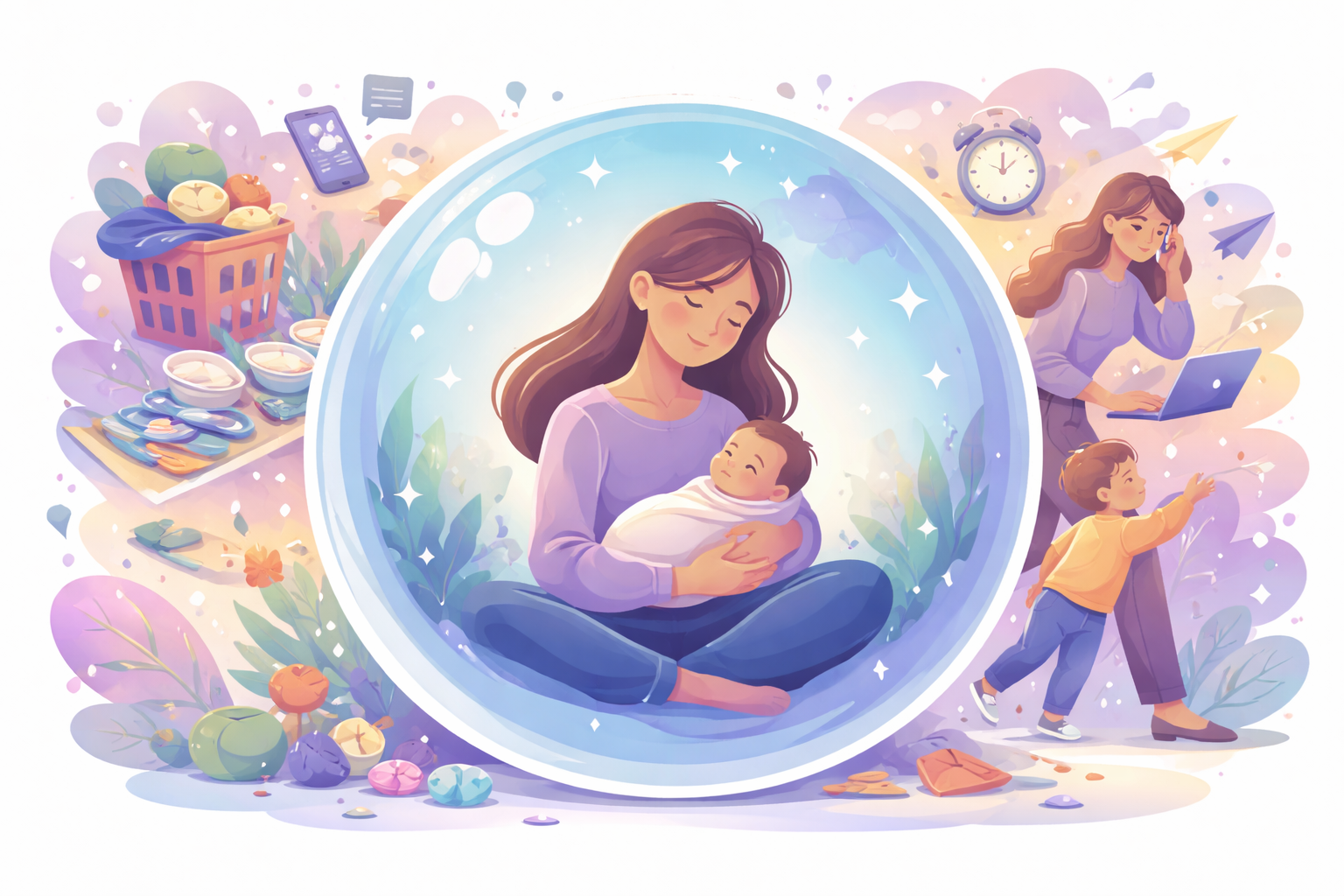 Sola acompañado: La paradoja de la soledad en la crianza